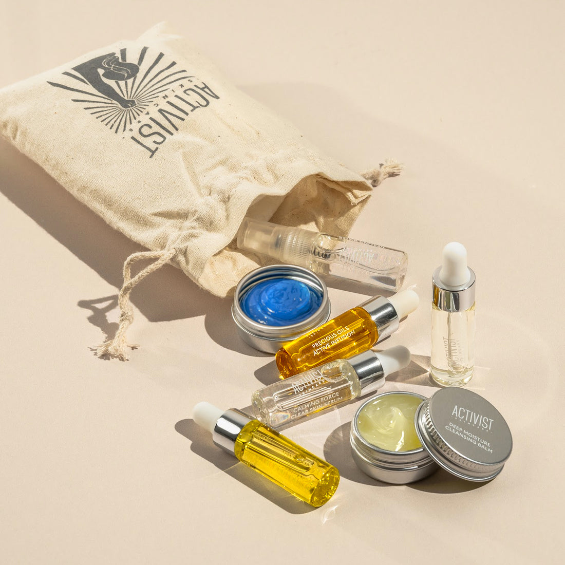 Activist Skincare Refillable Trial & Travel Kit