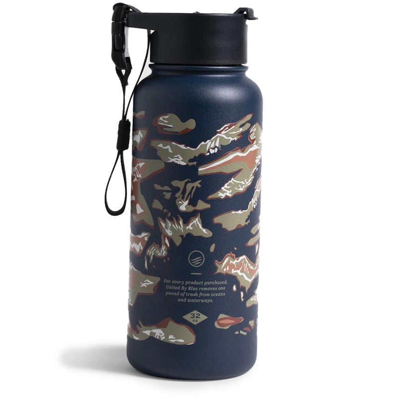 Lakeside Camo Stainless Steel Bottle 32oz