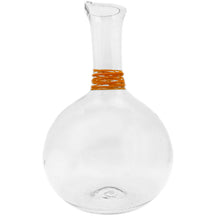 Handblown Recycled Glass Carafe