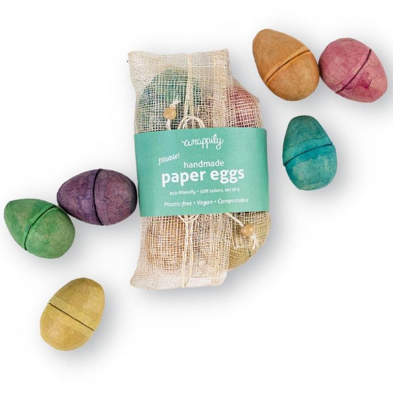 Plastic-Free Fillable Paper Eggs