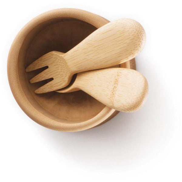 Baby's Bamboo Fork & Spoon - 12M+