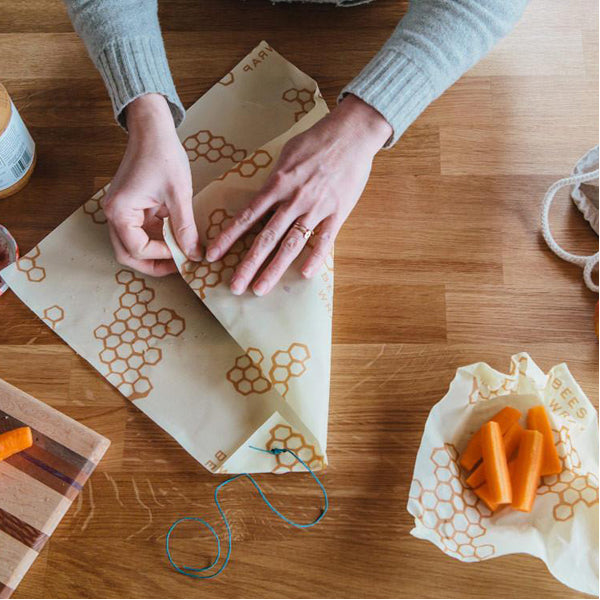 Reusable Beeswax Sandwich Wrap