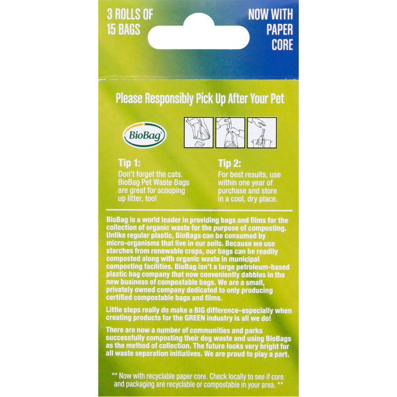 Pet Waste Bags - 45pk