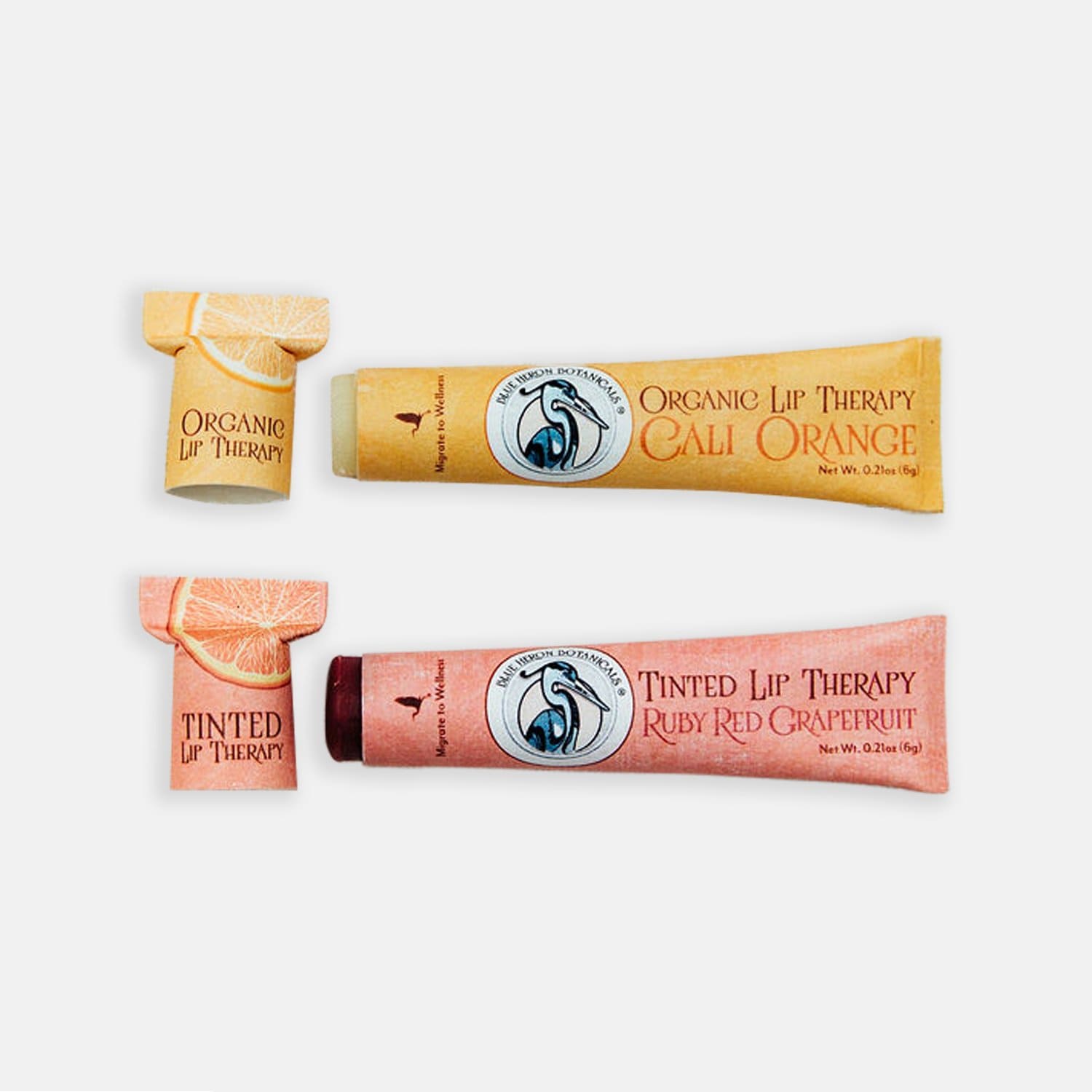 Blue Heron Botanicals Citrus Duo Lip Therapy Balm