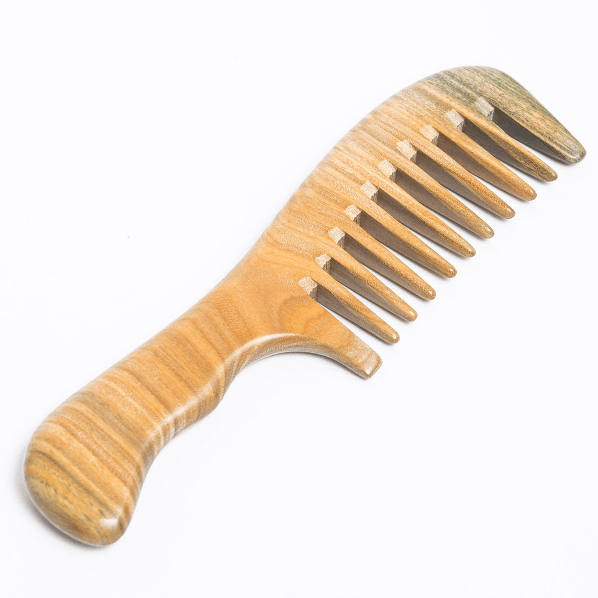 Brooklyn Made Natural Sandalwood Wide Tooth Comb