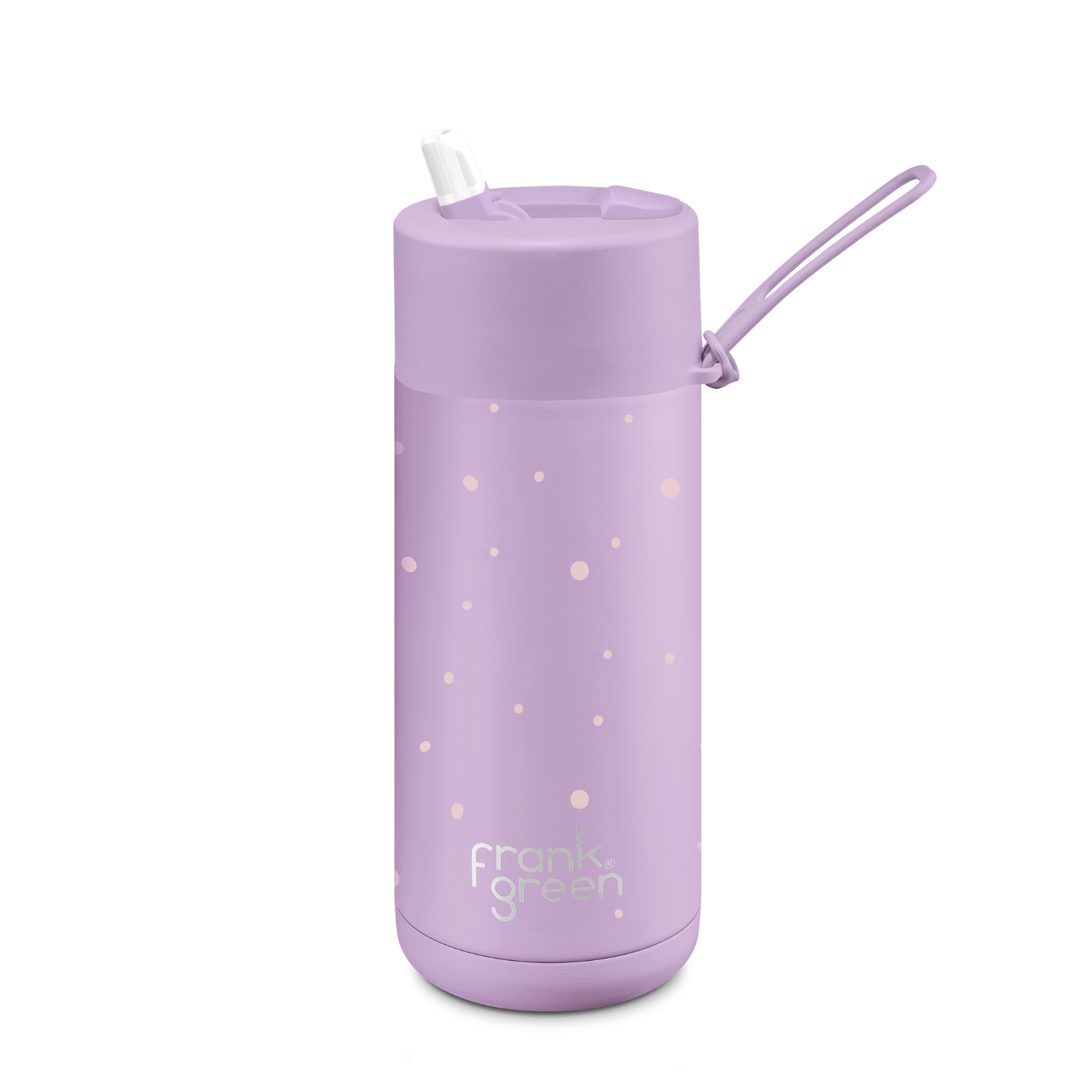 Frank Green Lilac Haze Flick Ceramic Reusable Bottle 16oz / 475ml