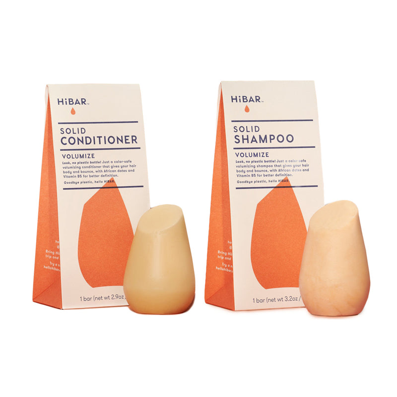 Volumize Shampoo + Conditioner Bars