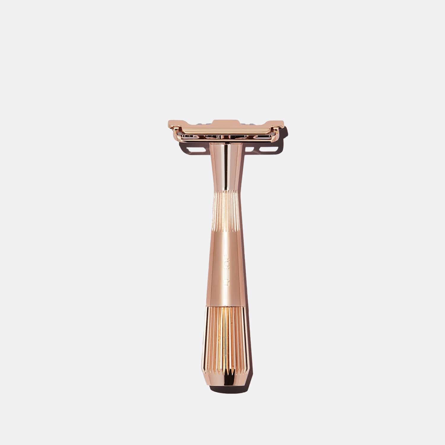 Leaf Shave Rose Gold Twig Safety Razor