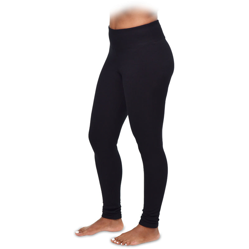 Organic Cotton Fleece Ankle Legging