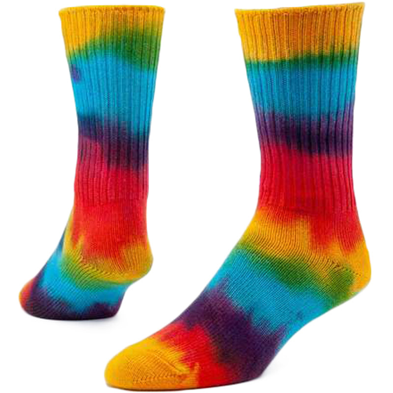 Organic Cotton Tie-Dye Classic Crew Socks