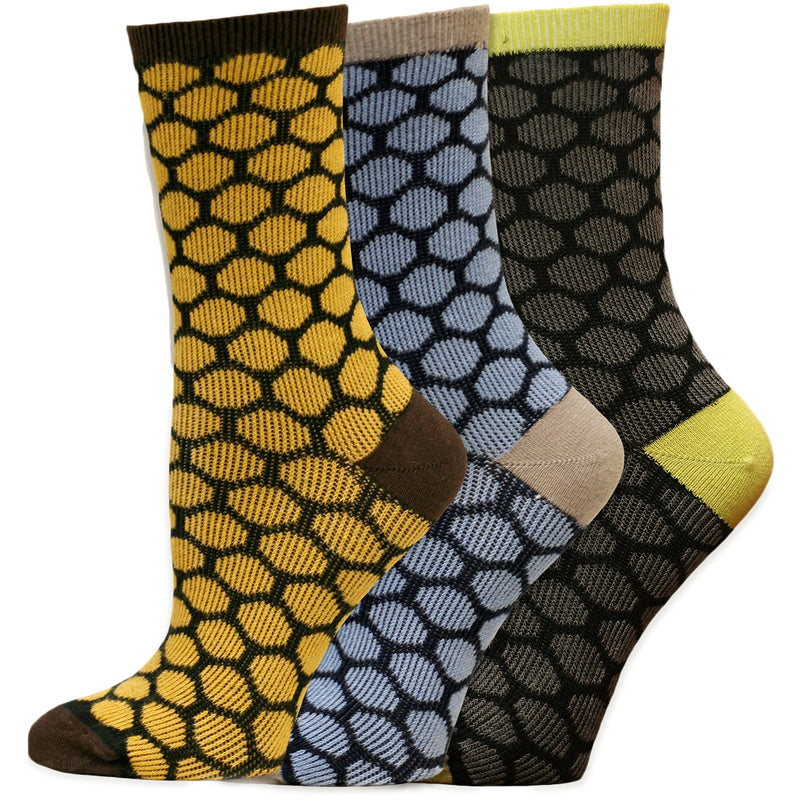 Organic Cotton Beekeeper Dress Socks