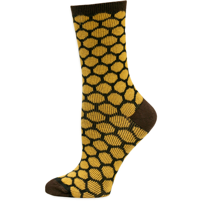 Organic Cotton Beekeeper Dress Socks