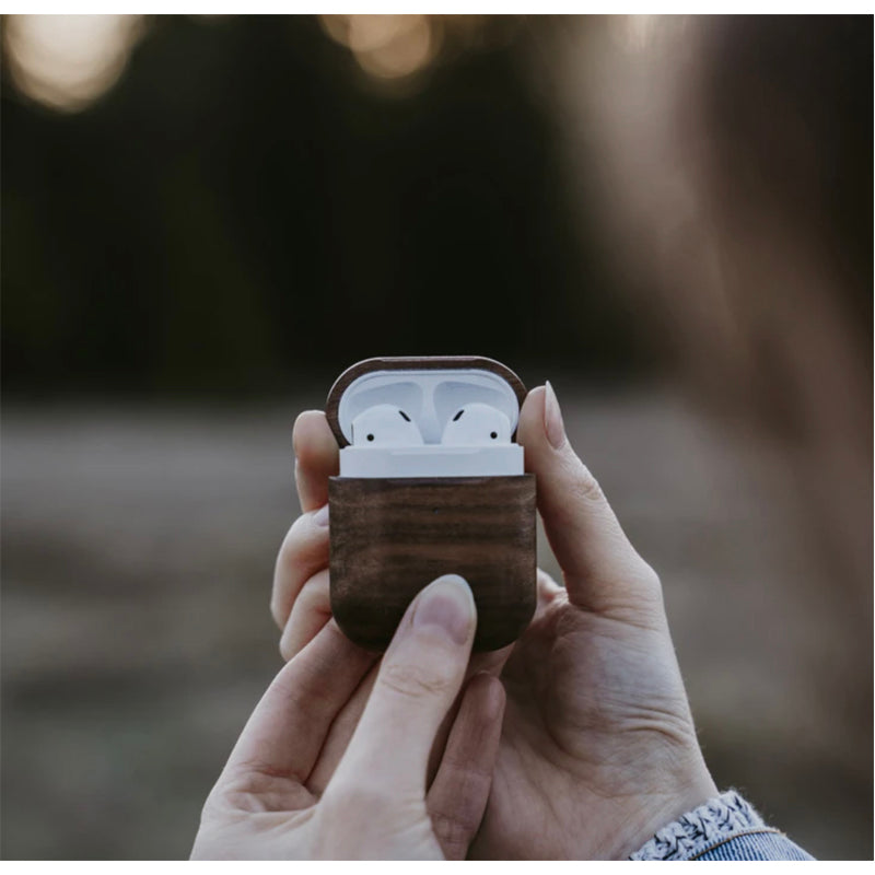 Walnut AirPods Case