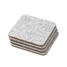 Felt & Cork Coasters 4pk