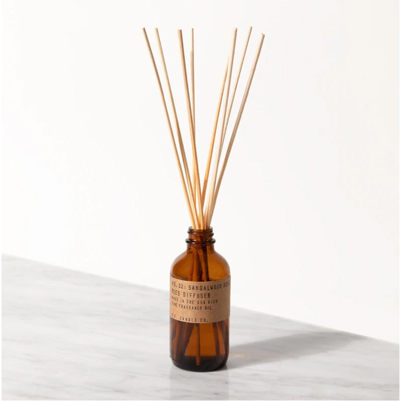 Sandalwood + Rose Reed Diffuser 3.5oz