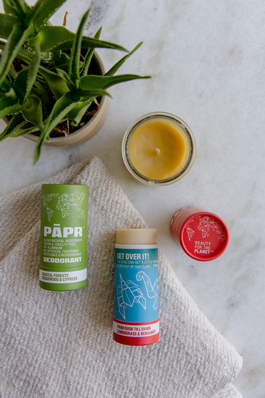 Paper Cosmetics Papr Cosmetics Deodorant- Vegan, Aluminum Free, 6 Different Scents