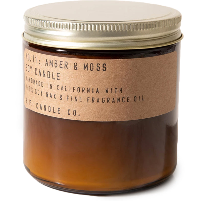 Amber + Moss Soy Candle