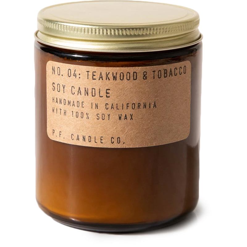 Teakwood + Tobacco Soy Candle