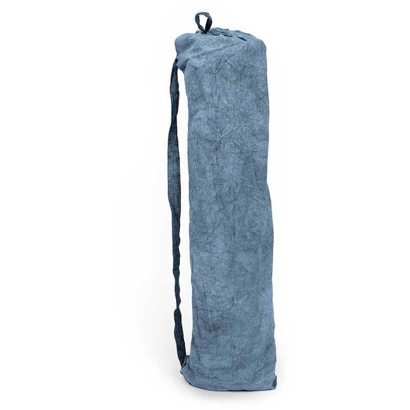 Handloomed Indigo Moon Yoga Mat