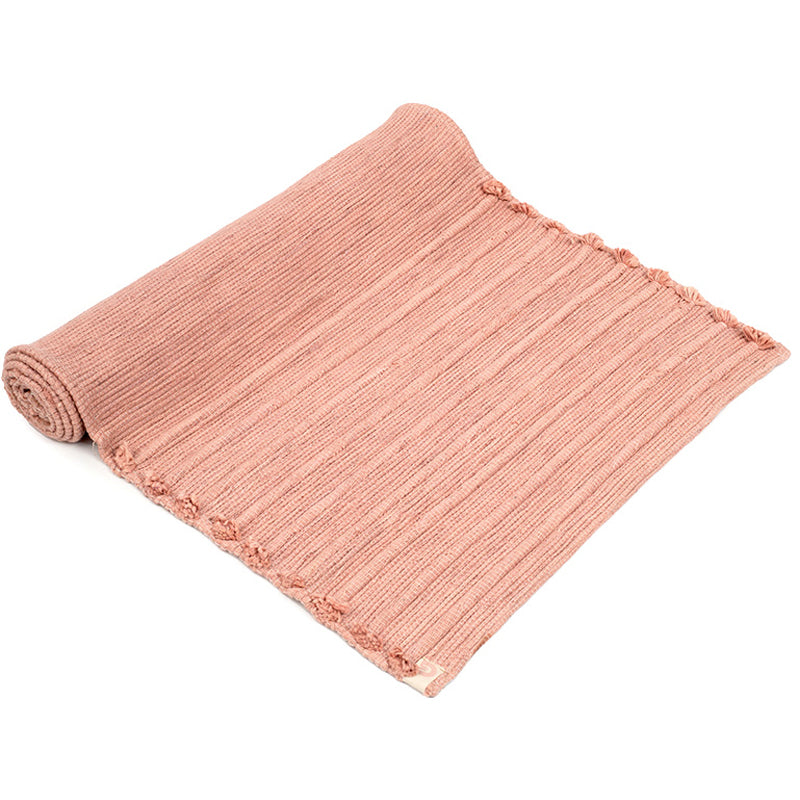 Handloomed Rose Quartz Yoga Mat