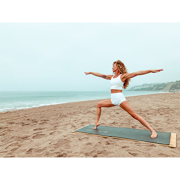 Yoga Bamboo Root Board