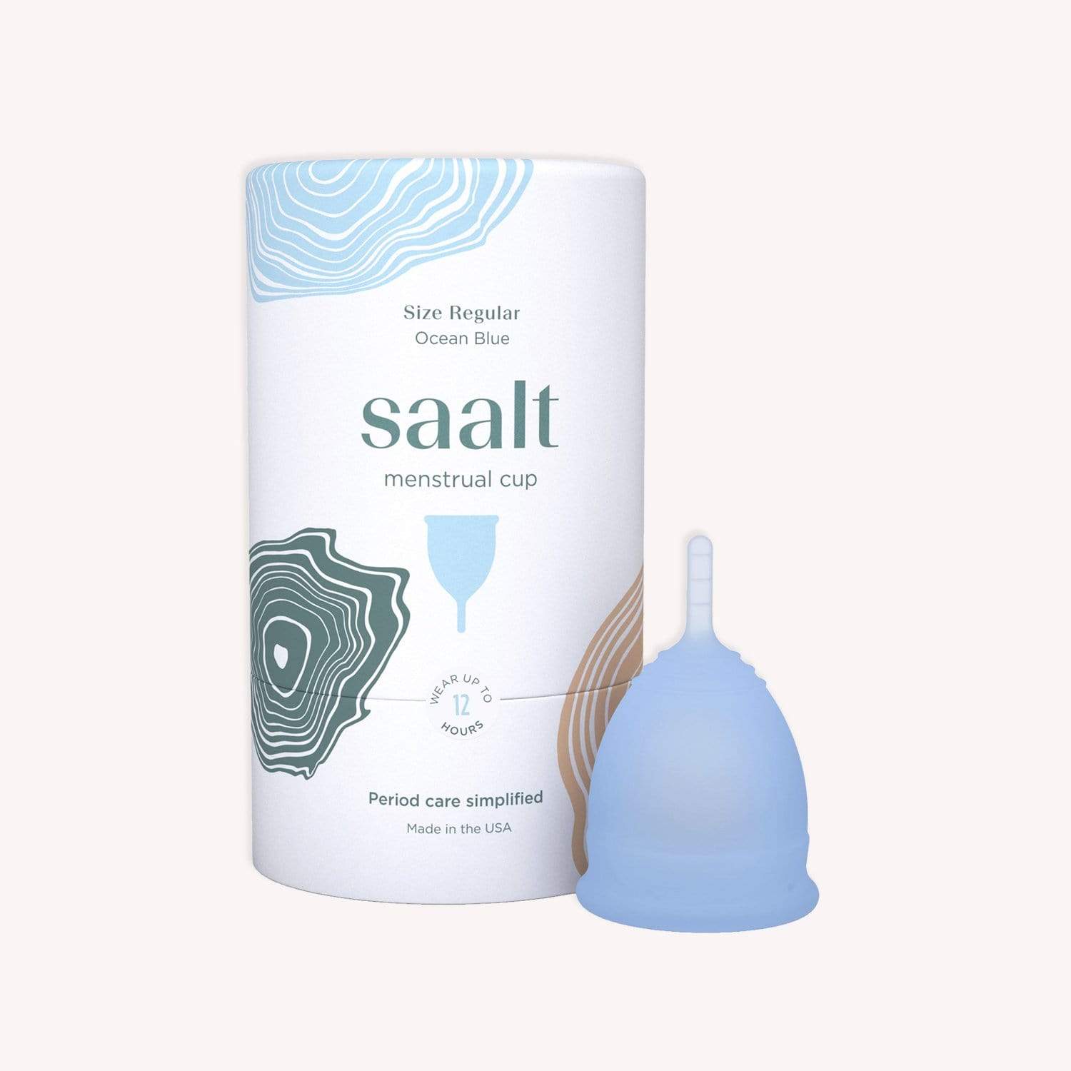 Saalt Saalt Menstrual Cup- Ocean Blue