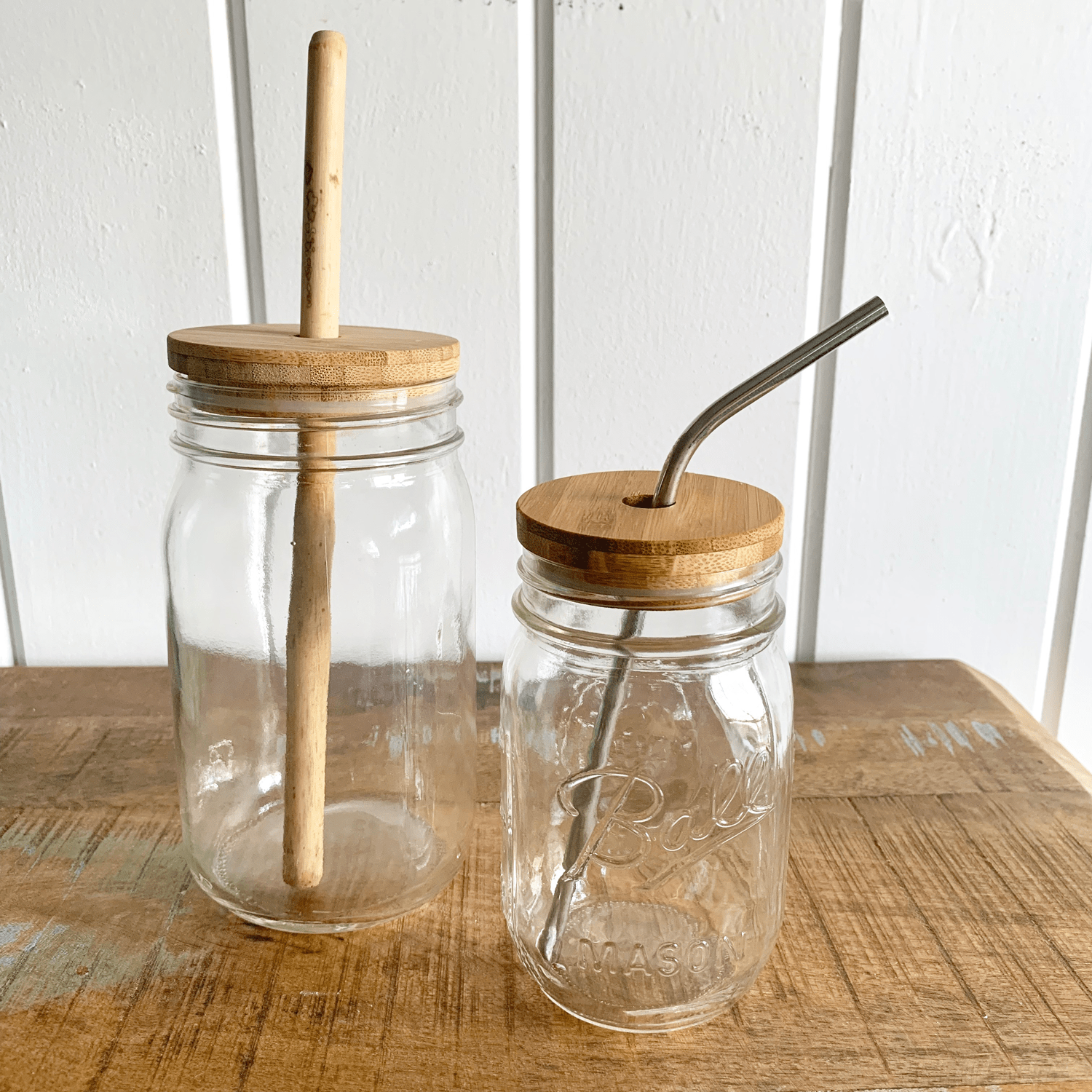 Schutten Woodworks Bamboo Mason Jar Lid