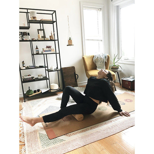 Short Natural Cork Massage Roller