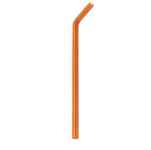 Bent Glass Straw 8"