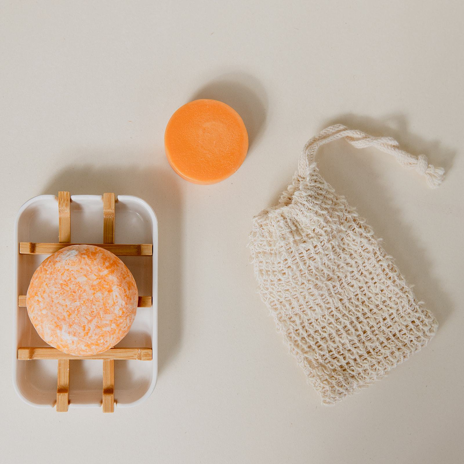 Suds & Co. Shampoo & Conditioner Bar Bundle - Sunshine - All Hair Types, Vegan, SLS Free, #1 Best Seller