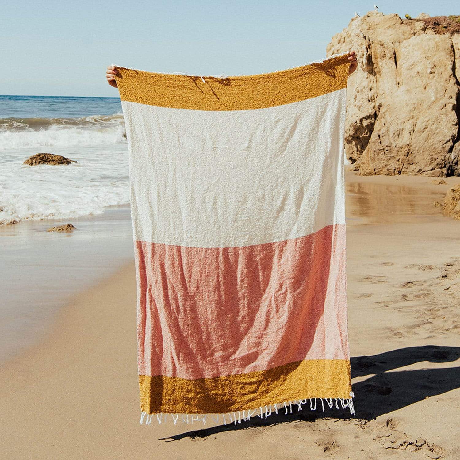 Sundream Coffee Sunrise Throw Recycled Beach Throws