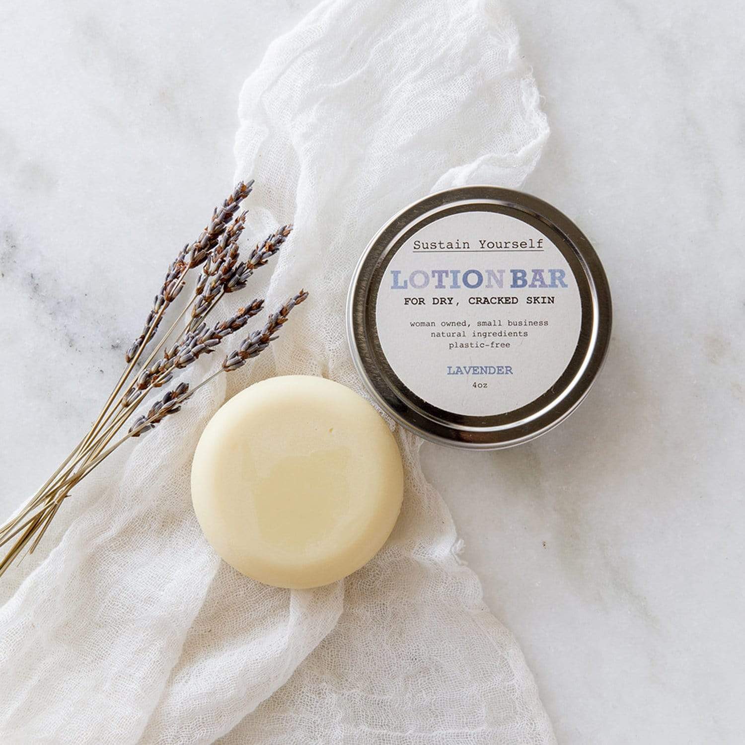 Sustain Yoself Organic Lotion Bar