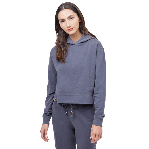 Women's French Terry Cropped Hoodie