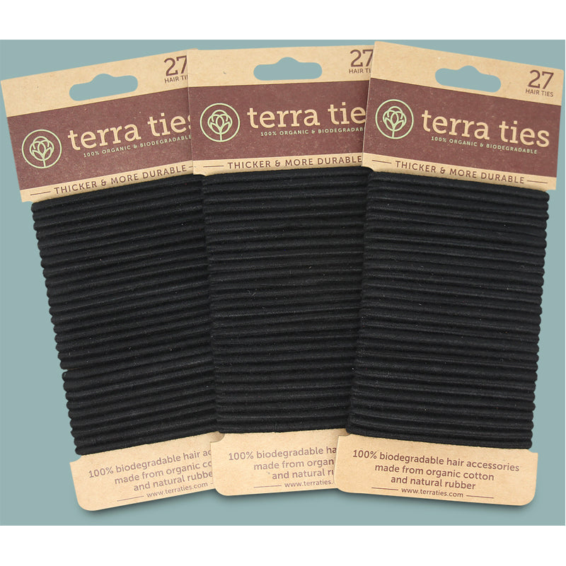 Biodegradable Elastic Hair Ties