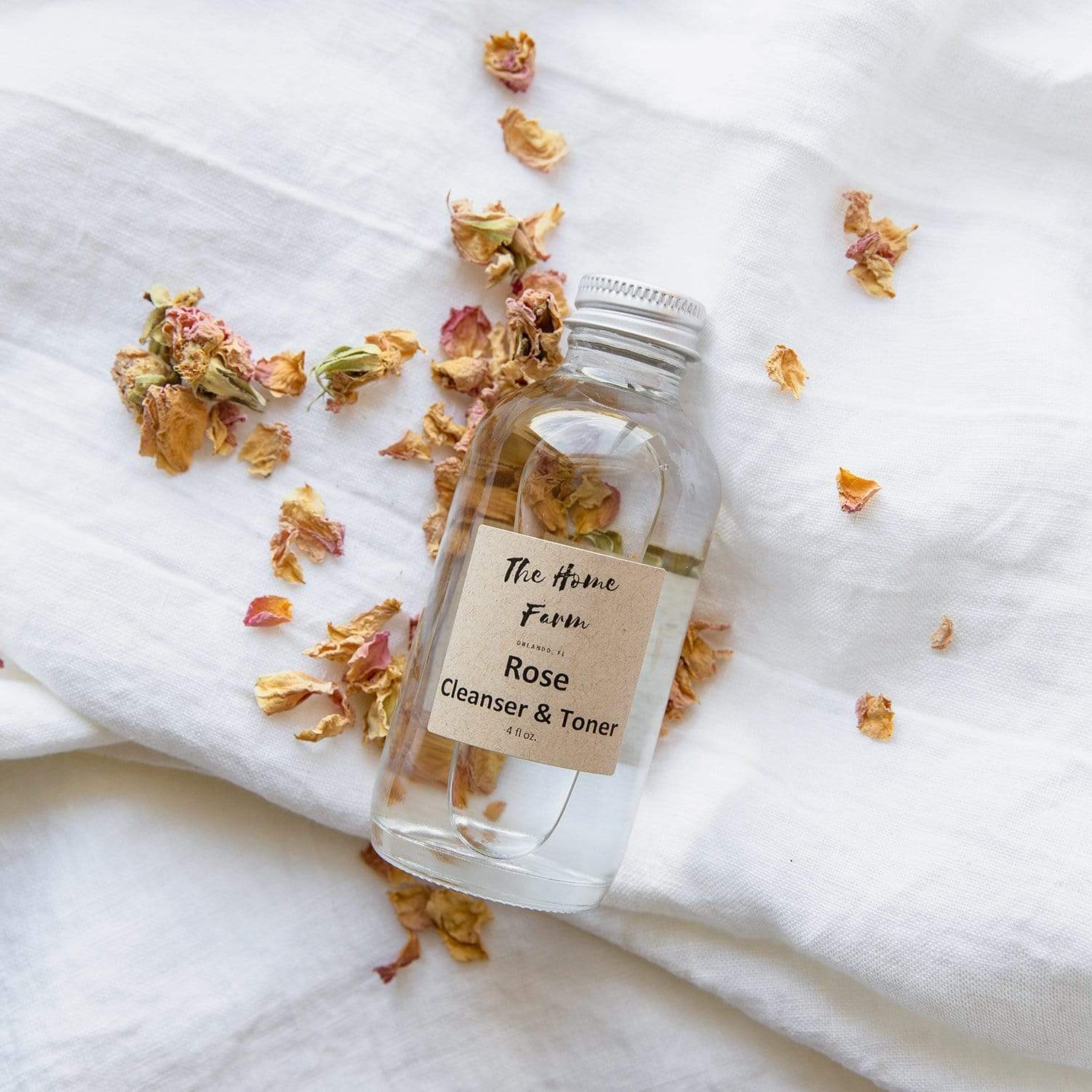 The Home Farm Rose Cleanser + Toner