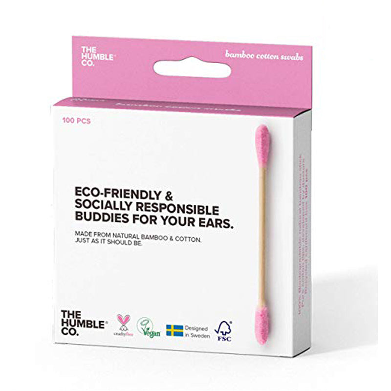 Biodegradable Cotton Swabs - 100pk