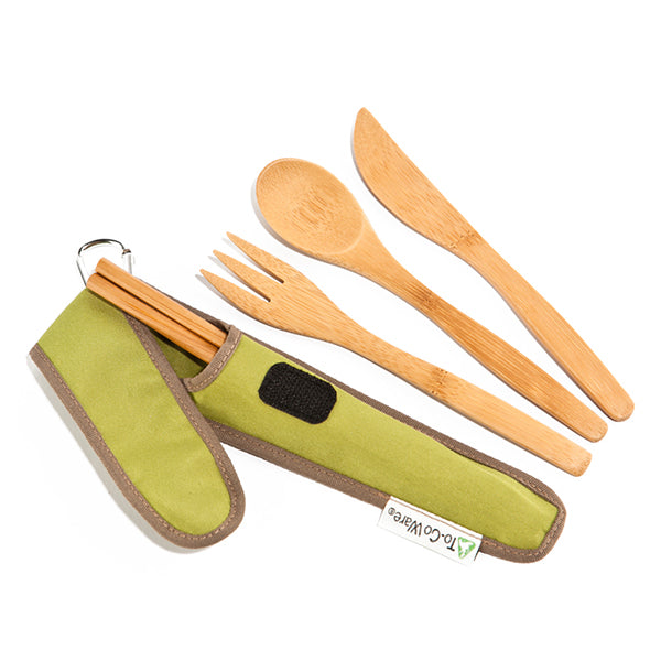 Bamboo Utensil Set