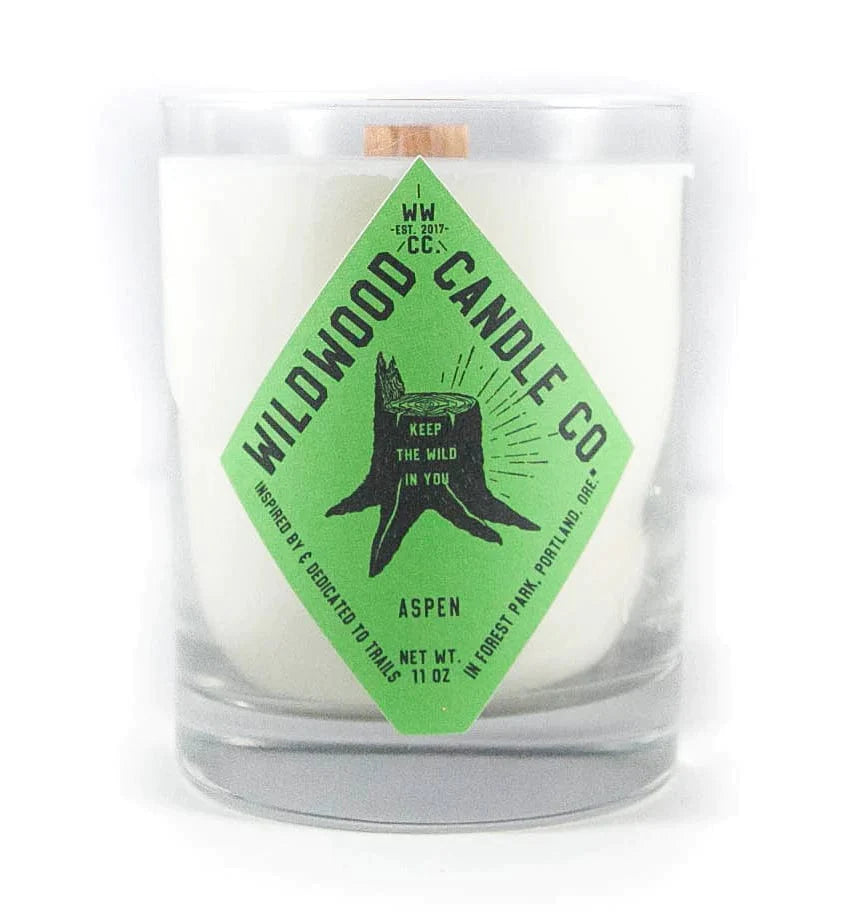 Wildwood Candle Co. Wildwood Candle, Full Size, 11 oz & Travel Size, 4oz.