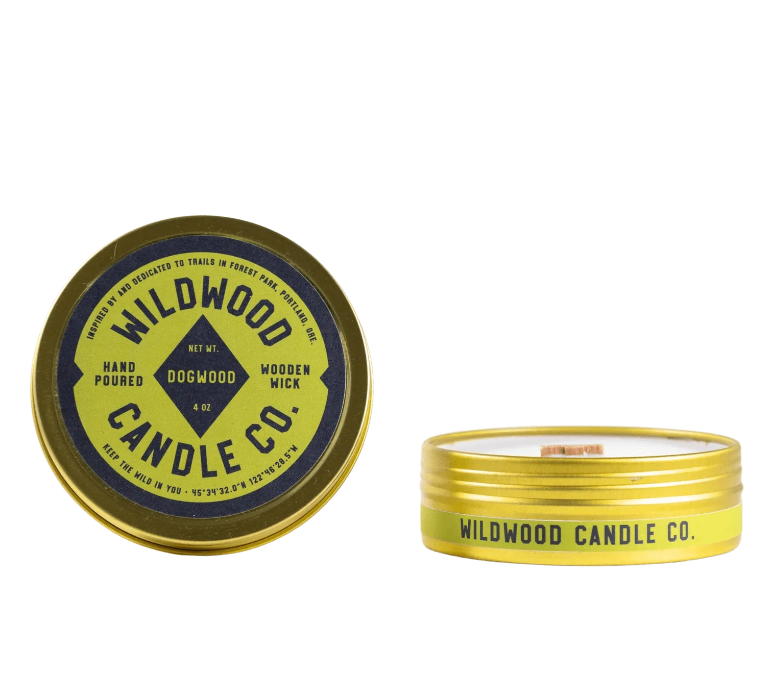 Wildwood Candle Co. Wildwood Candle, Full Size, 11 oz & Travel Size, 4oz.