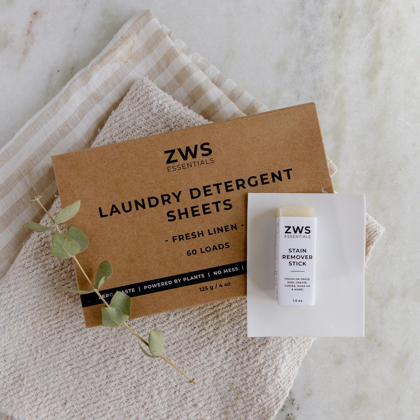 ZWS Essentials Fresh Linen Laundry Mini Kit